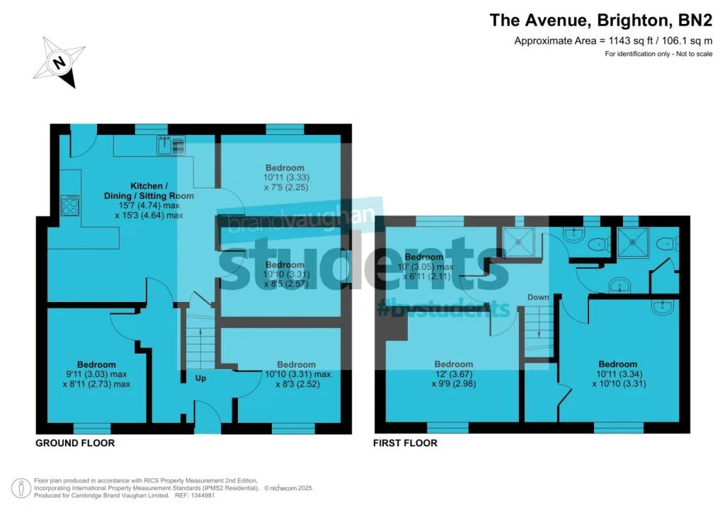 6 bedroom semi-detached house for rent