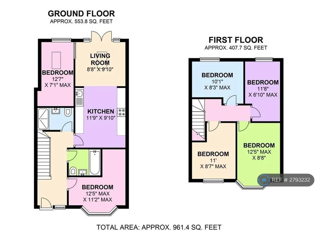 6 bedroom end of terrace house for rent