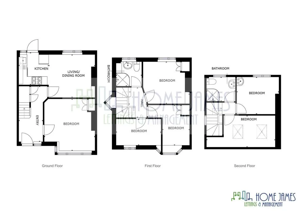 6 bedroom semi-detached house for rent
