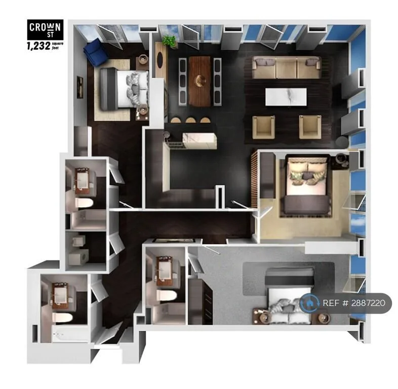 3 bedroom flat for rent