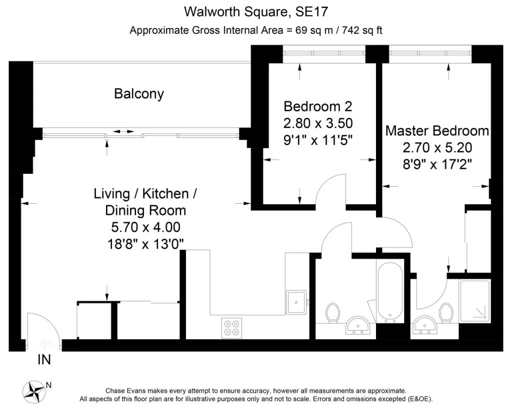 2 bedroom flat for rent