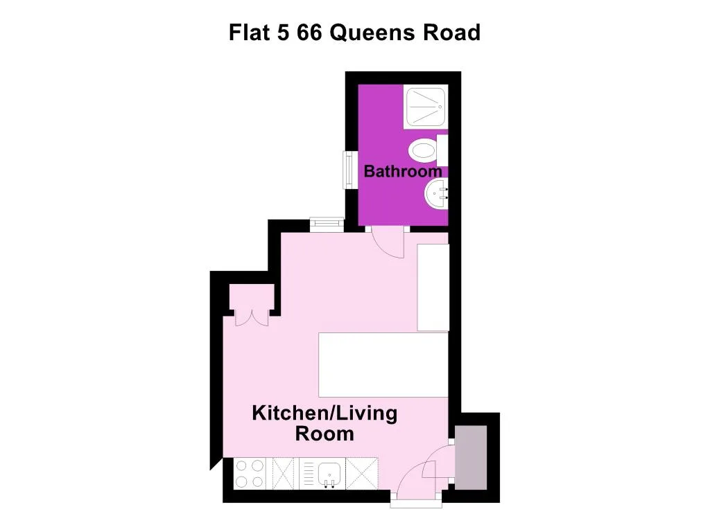 Studio flat for rent
