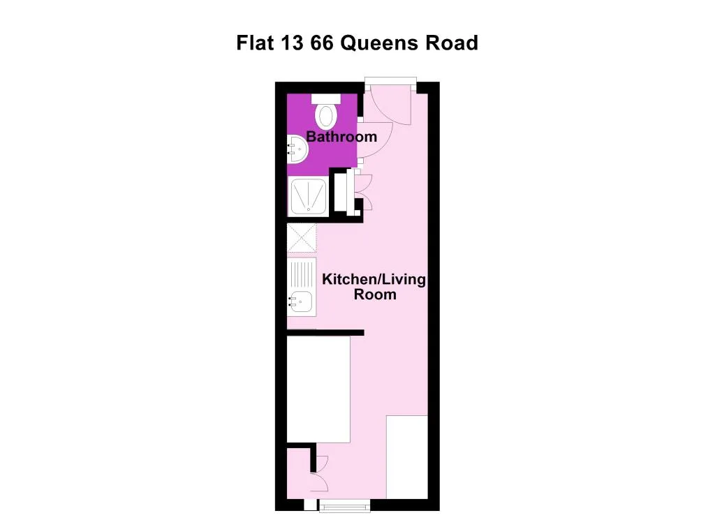 Studio flat for rent