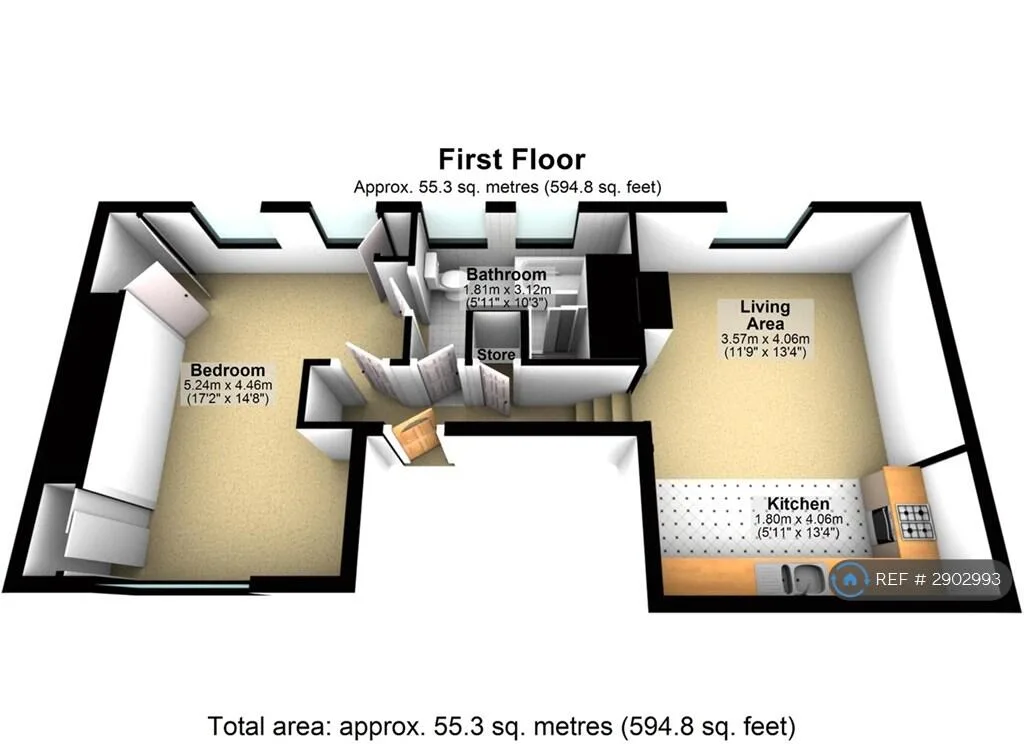 1 bedroom flat for rent