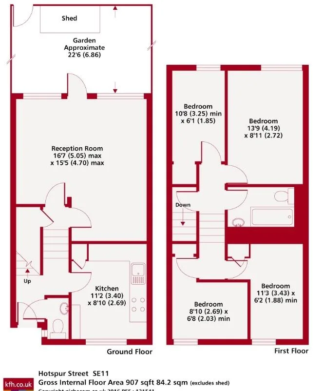 4 bedroom maisonette for rent