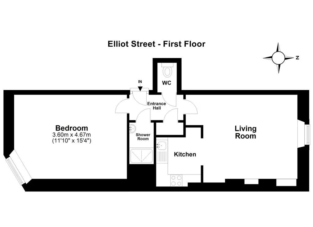 1 bedroom flat for rent