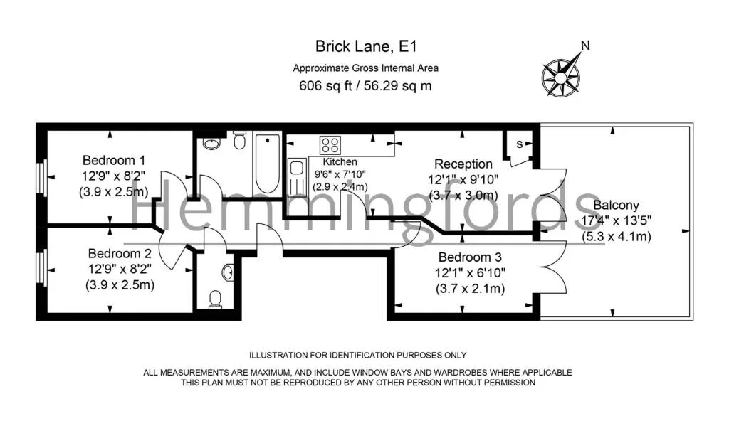 3 bedroom apartment for rent