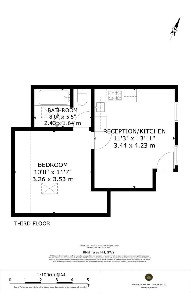 1 bedroom flat for rent