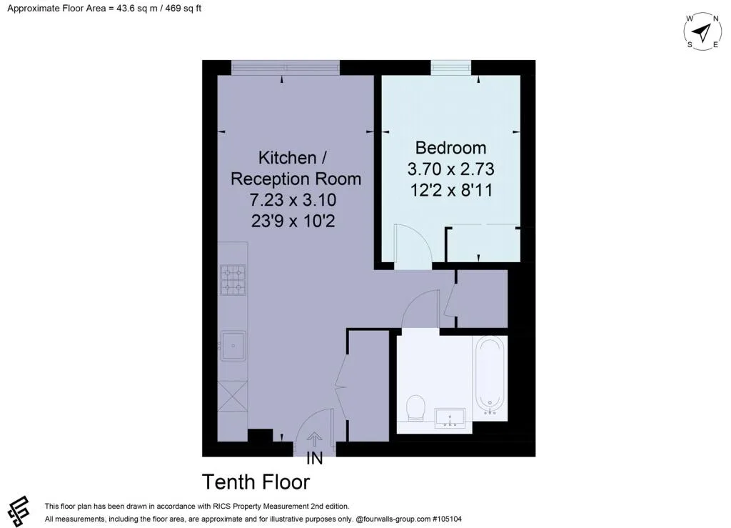1 bedroom apartment for rent