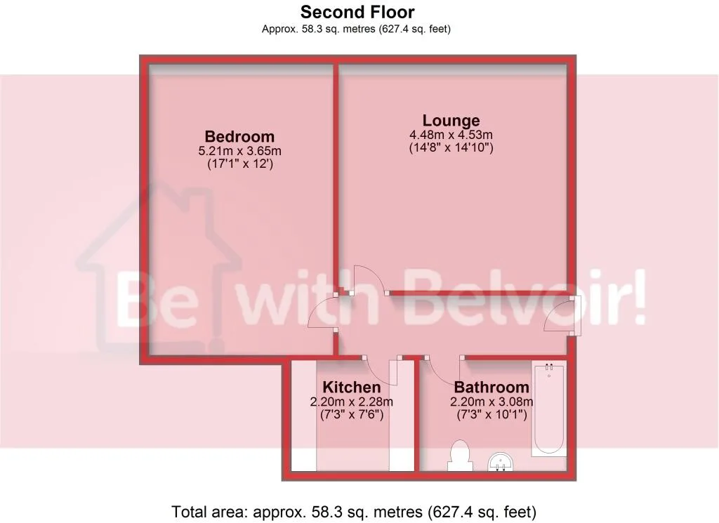 1 bedroom flat for rent