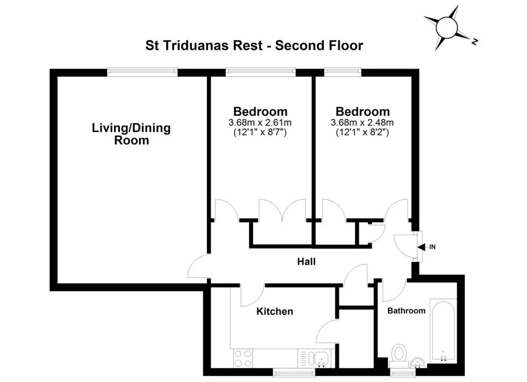 2 bedroom flat for rent