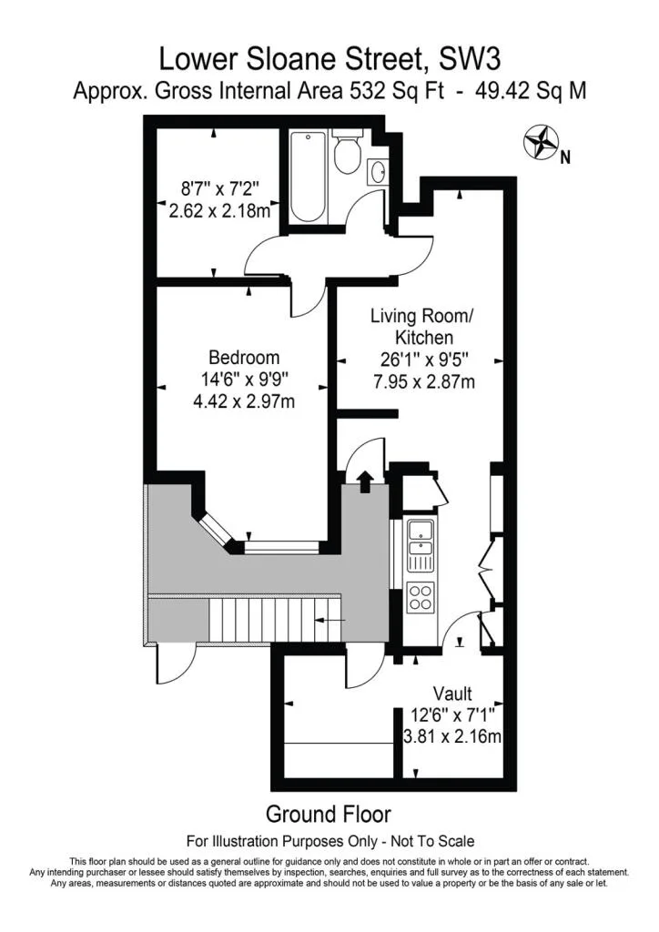 1 bedroom flat for rent