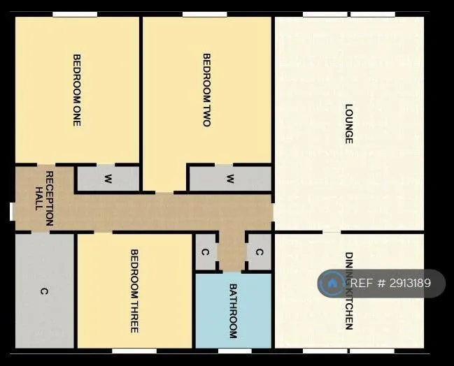 3 bedroom flat for rent