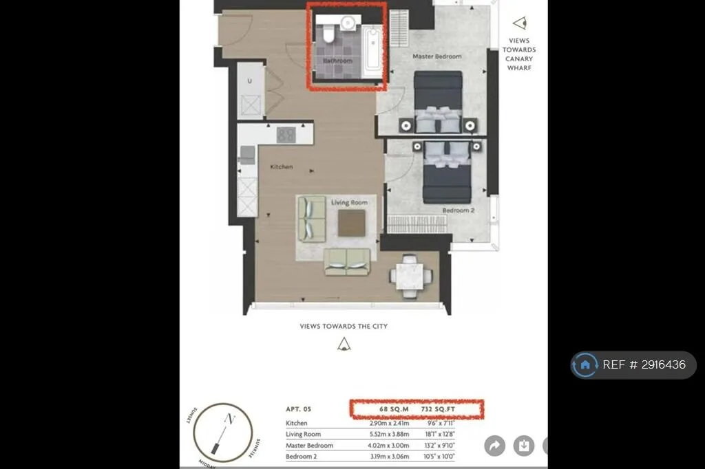 2 bedroom flat for rent