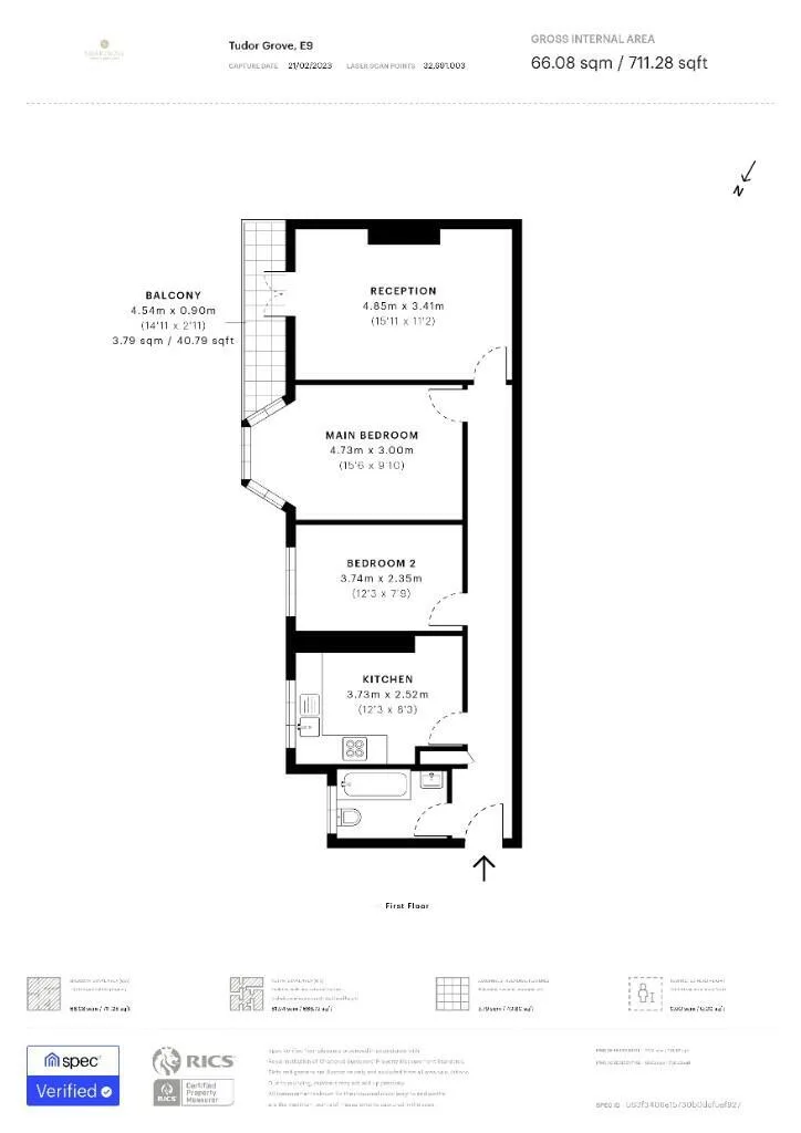2 bedroom flat for rent