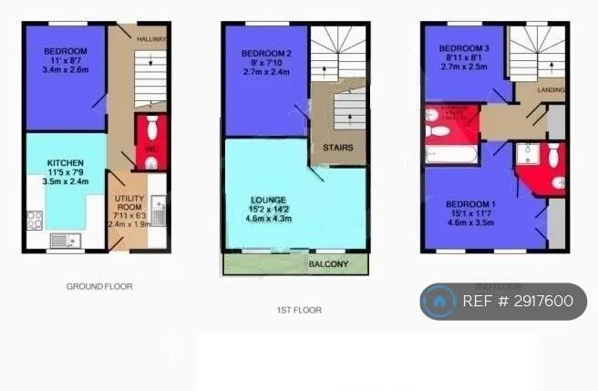 4 bedroom terraced house for rent