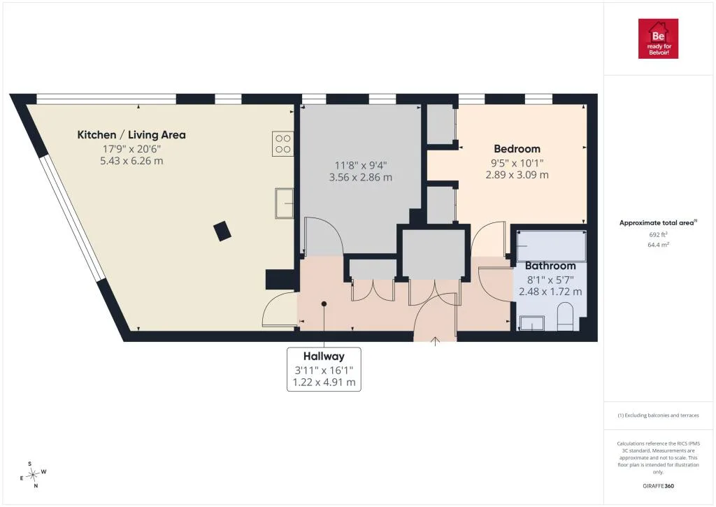 2 bedroom apartment for rent