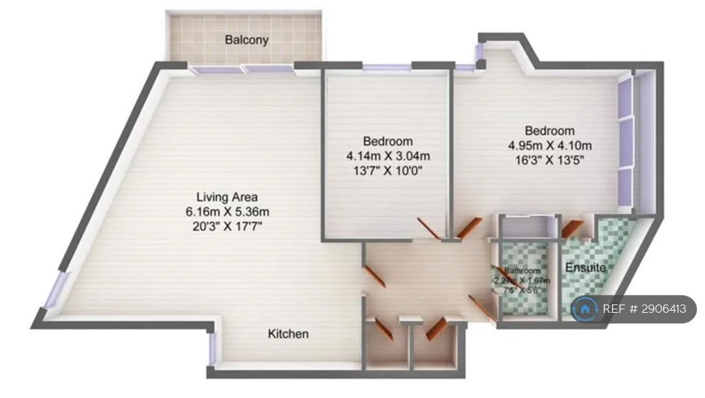 2 bedroom flat for rent